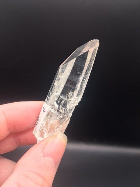 Lemurian Seed Quartz Clear Crystal Point Tower AAA Grade Mineral 5.5 cm 15g LQ4