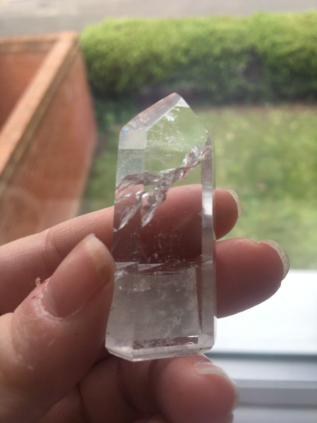 Clear Quartz Quality Crystal 20g 4.7cm Chunky Tower Point Obelisk Healing Energy