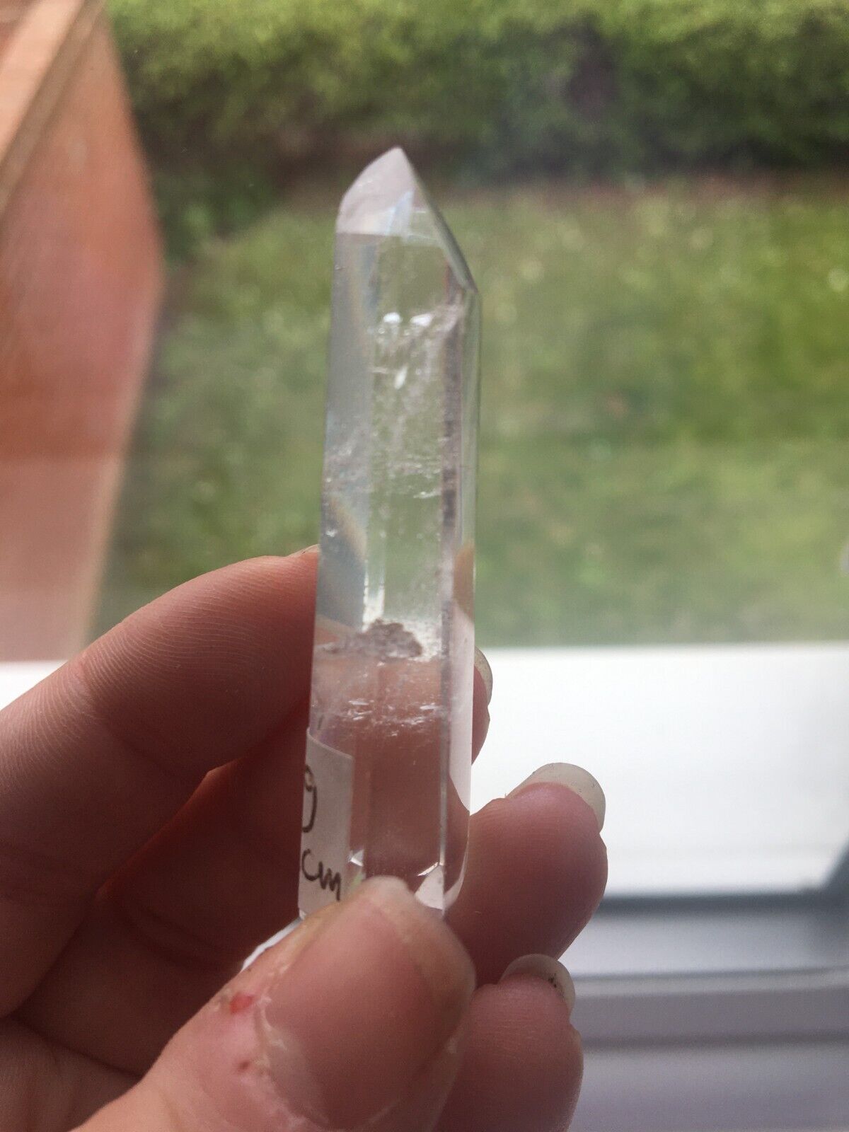 Clear Quartz Quality Crystal 15g 5.3cm Chunky Tower Point Obelisk Healing Energy