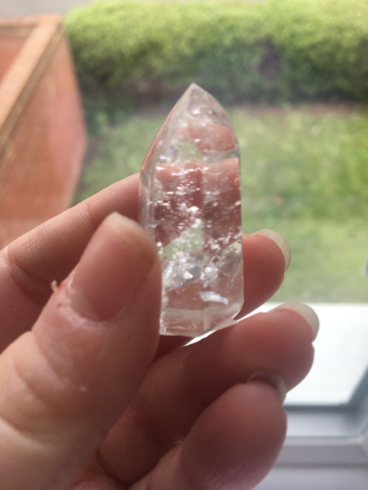 Clear Quartz Quality Crystal 15g 3.5cm Chunky Tower Point Obelisk Healing Energy