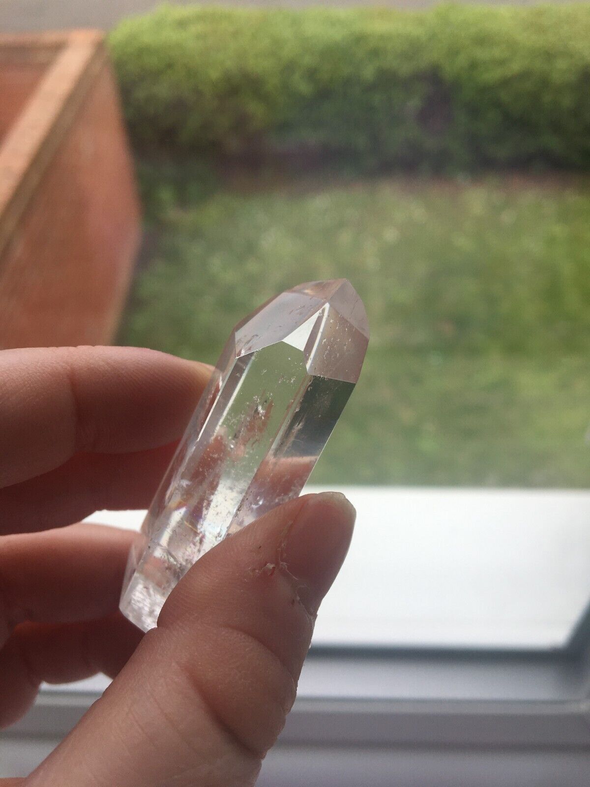 Clear Quartz Quality Crystal 30g 5.4cm Chunky Tower Point Obelisk Healing Energy