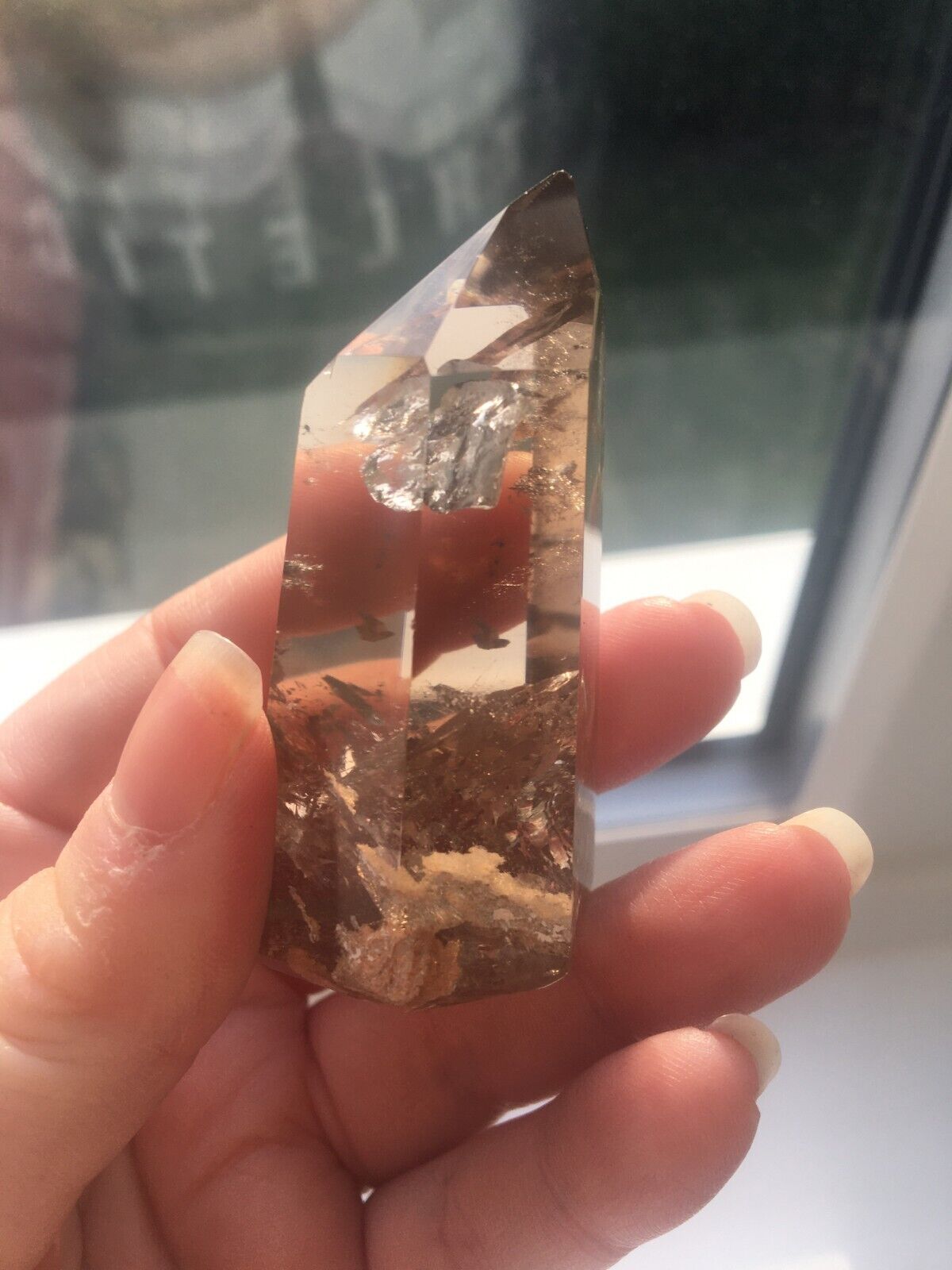 Smoky Quartz Quality Crystal 75g 6cm Chunky Tower Point Obelisk Healing Energy