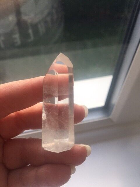 Clear Quartz Quality Crystal 25g 4.7cm Chunky Tower Point Obelisk Healing Energy