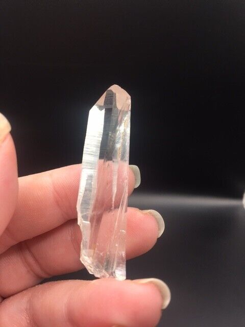 Lemurian Seed Quartz Clear Crystal Point Tower AAA Grade Mineral 5 cm 15g LQ9