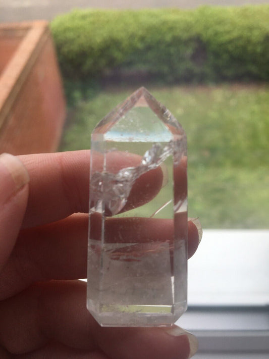 Clear Quartz Quality Crystal 20g 4.7cm Chunky Tower Point Obelisk Healing Energy