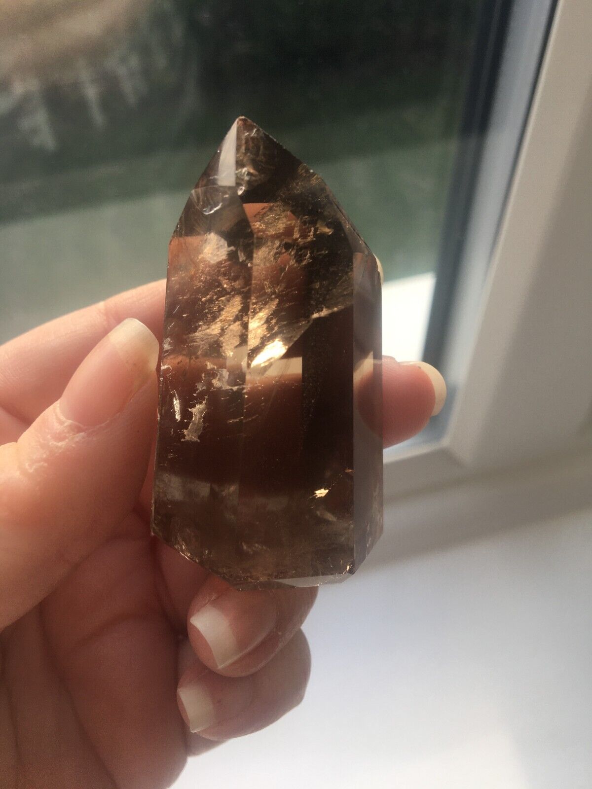 Smoky Quartz Quality Crystal 70g 5.5cm Chunky Tower Point Obelisk Healing Energy