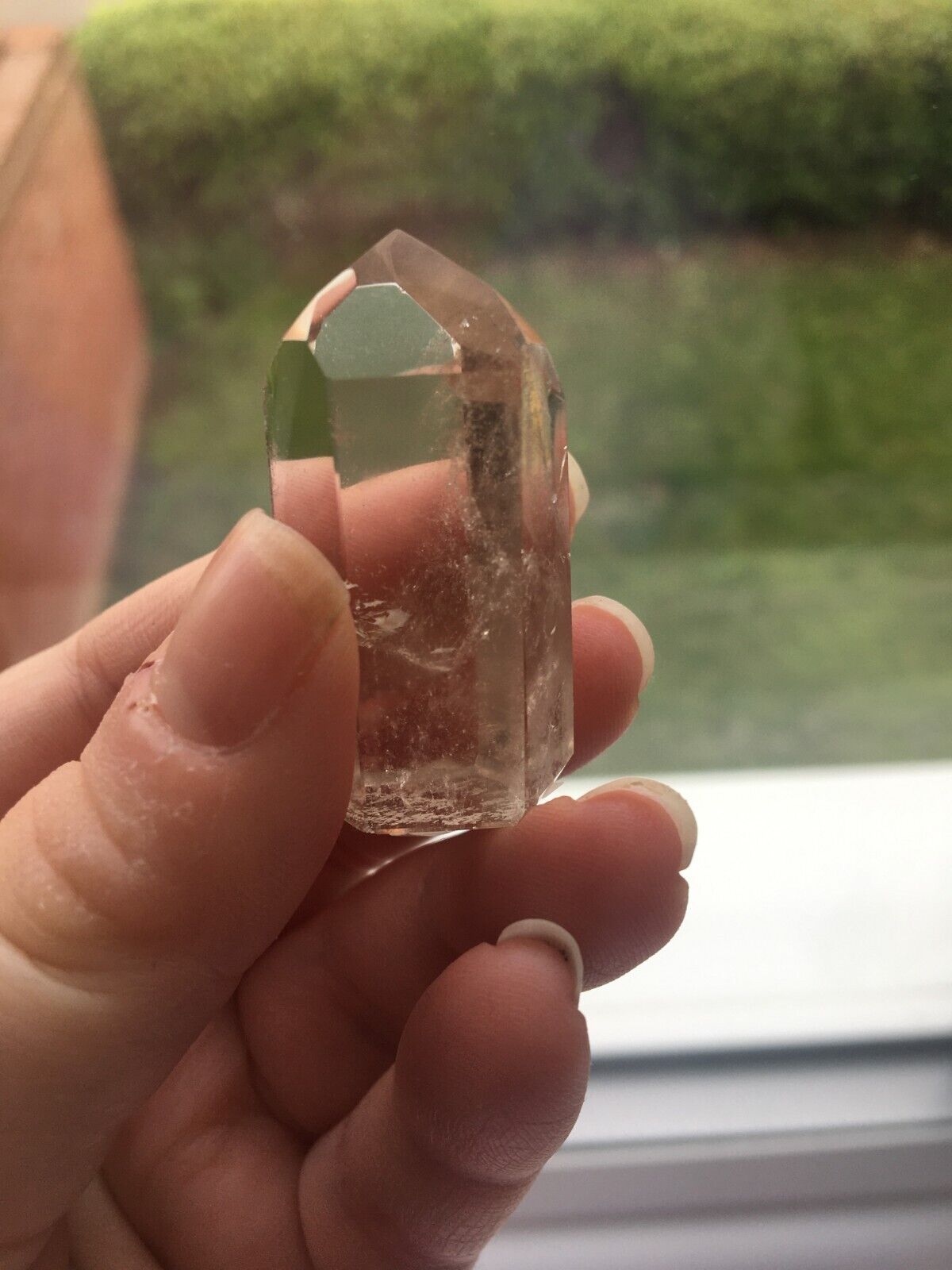 Smoky Quartz Quality Crystal 20g 3.8cm Chunky Tower Point Obelisk Healing Energy