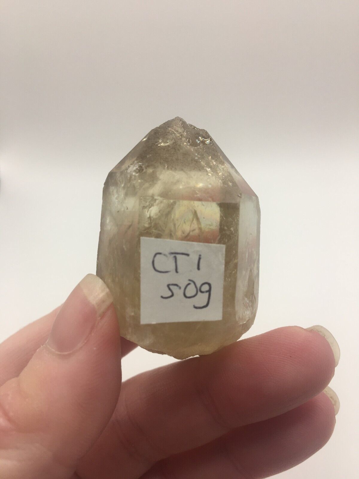 Raw Natural Kundalini Citrine 50g Crystal Mineral Raw Cluster Stone Specimen CT1