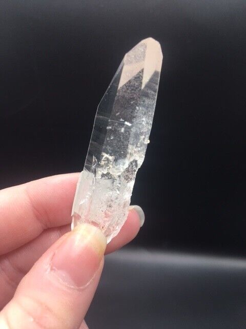 Lemurian Seed Quartz Clear Crystal Point Tower AAA Grade Mineral 5.5 cm 15g LQ4