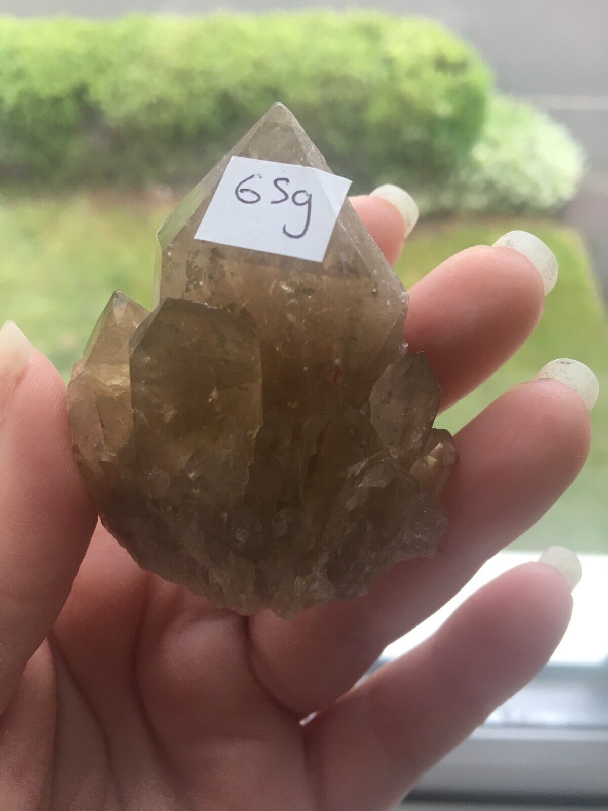 Raw Natural Kundalini Citrine 65g Quality Crystal Mineral Raw Cluster Stone Specimen