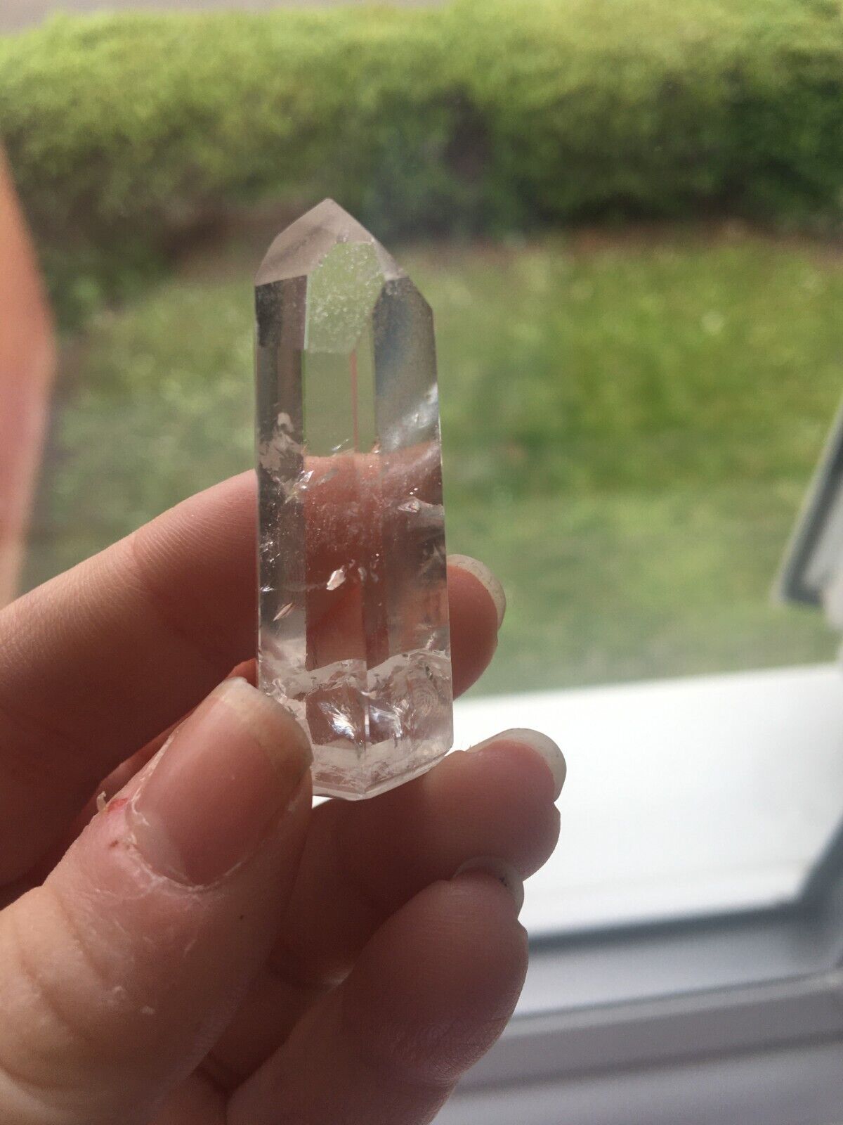 Clear Quartz Quality Crystal 15g 4.3cm Chunky Tower Point Obelisk Healing Energy