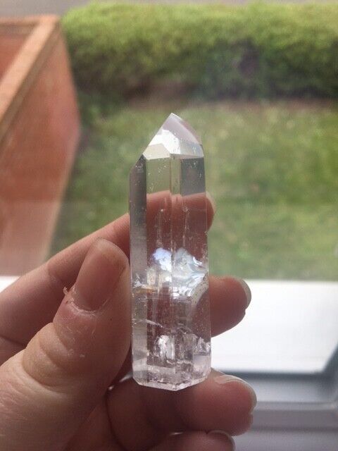 Clear Quartz Quality Crystal 30g 5.4cm Chunky Tower Point Obelisk Healing Energy