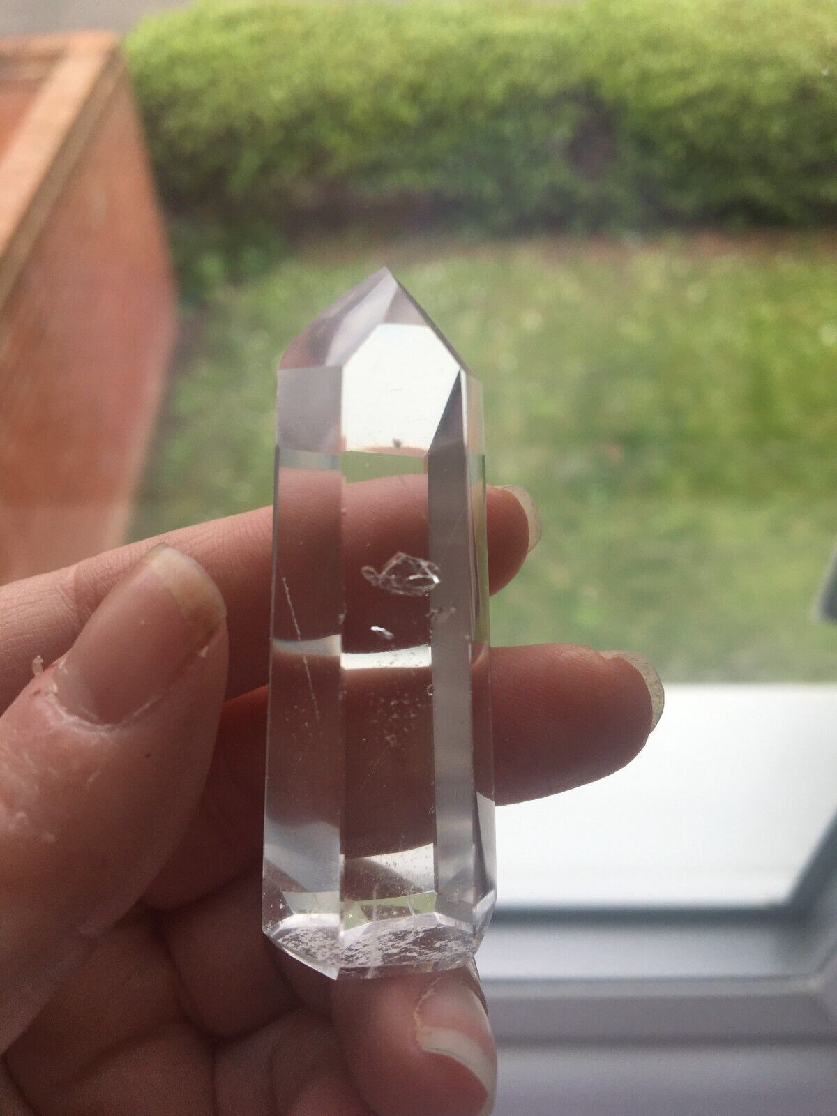 Clear Quartz Quality Crystal 30g 5.4cm Chunky Tower Point Obelisk Healing Energy