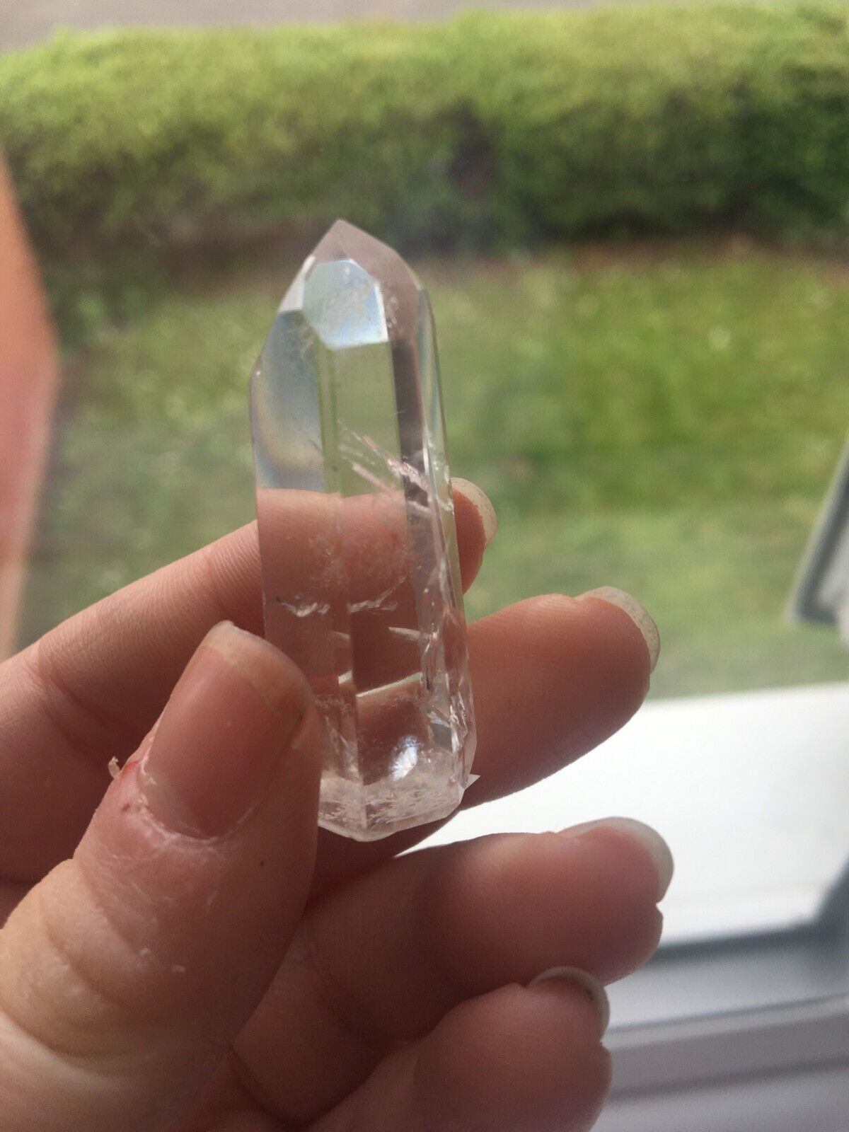 Clear Quartz Quality Crystal 15g 4.3cm Chunky Tower Point Obelisk Healing Energy