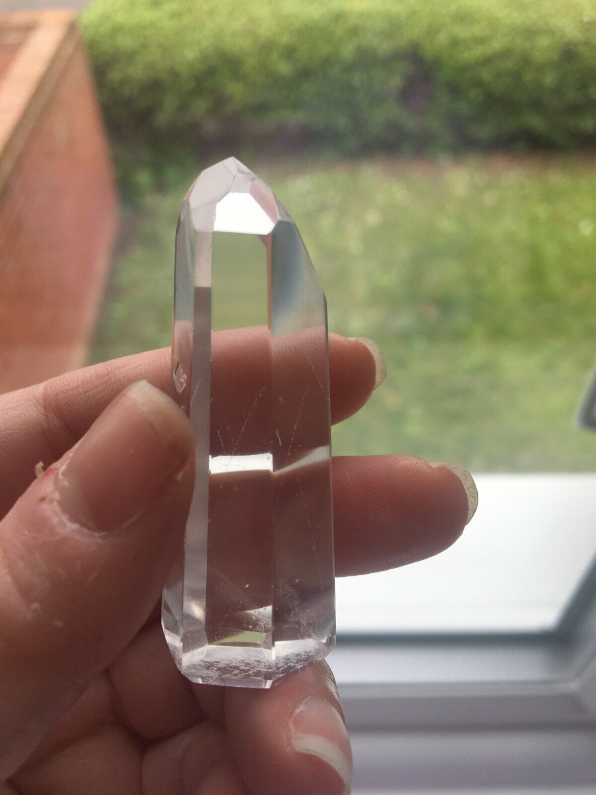 Clear Quartz Quality Crystal 30g 5.4cm Chunky Tower Point Obelisk Healing Energy