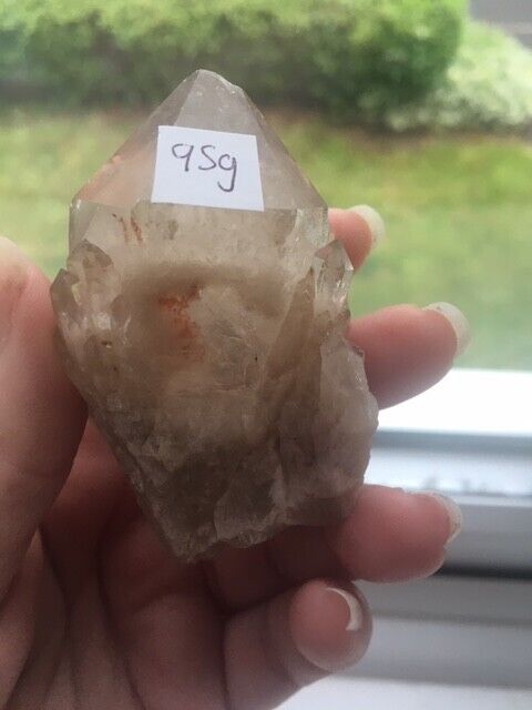 Raw Natural Kundalini Citrine 95g Quality Crystal Mineral Raw Cluster Stone Specimen