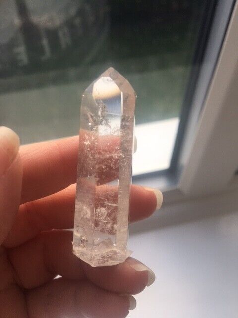 Clear Quartz Quality Crystal 25g 5.5cm Chunky Tower Point Obelisk Healing Energy