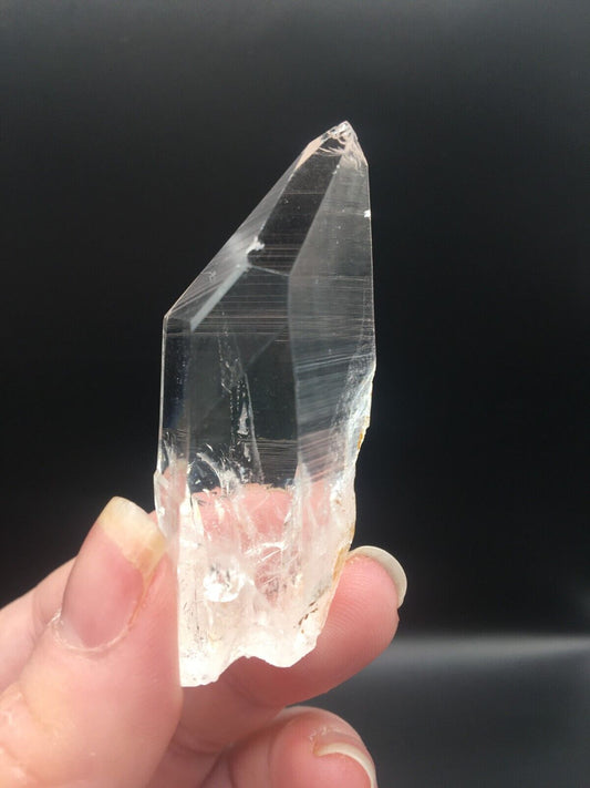 Lemurian Seed Quartz Clear Crystal Point Tower AAA Grade Mineral 6 cm 30g LQ1