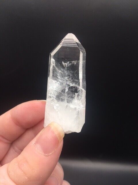 Lemurian Seed Quartz Clear Crystal Point Tower AAA Grade Mineral 5 cm 15g LQ2