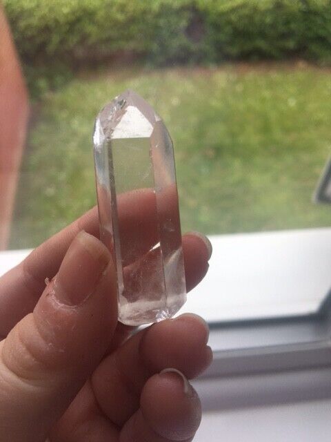 Clear Quartz Quality Crystal 25g 4.5cm Chunky Tower Point Obelisk Healing Energy