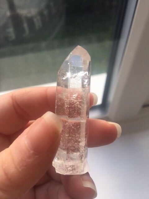 Clear Quartz Quality Crystal 25g 5.5cm Chunky Tower Point Obelisk Healing Energy