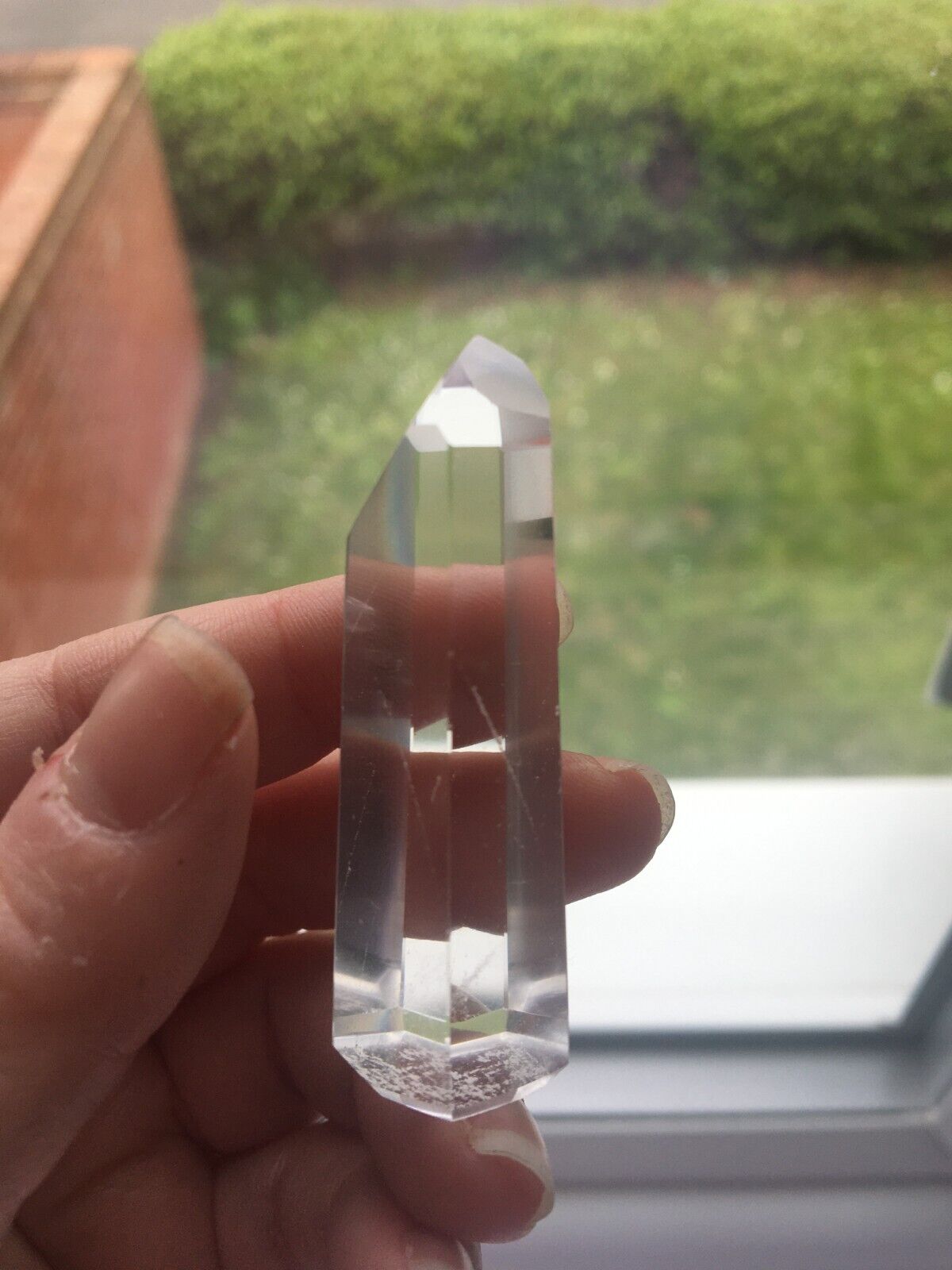 Clear Quartz Quality Crystal 30g 5.4cm Chunky Tower Point Obelisk Healing Energy