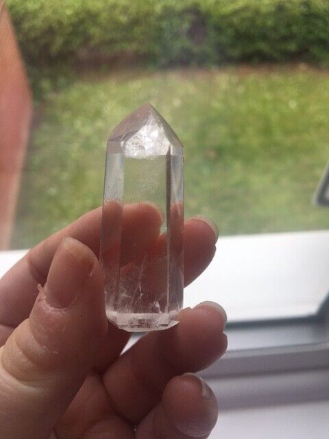 Clear Quartz Quality Crystal 25g 4.5cm Chunky Tower Point Obelisk Healing Energy