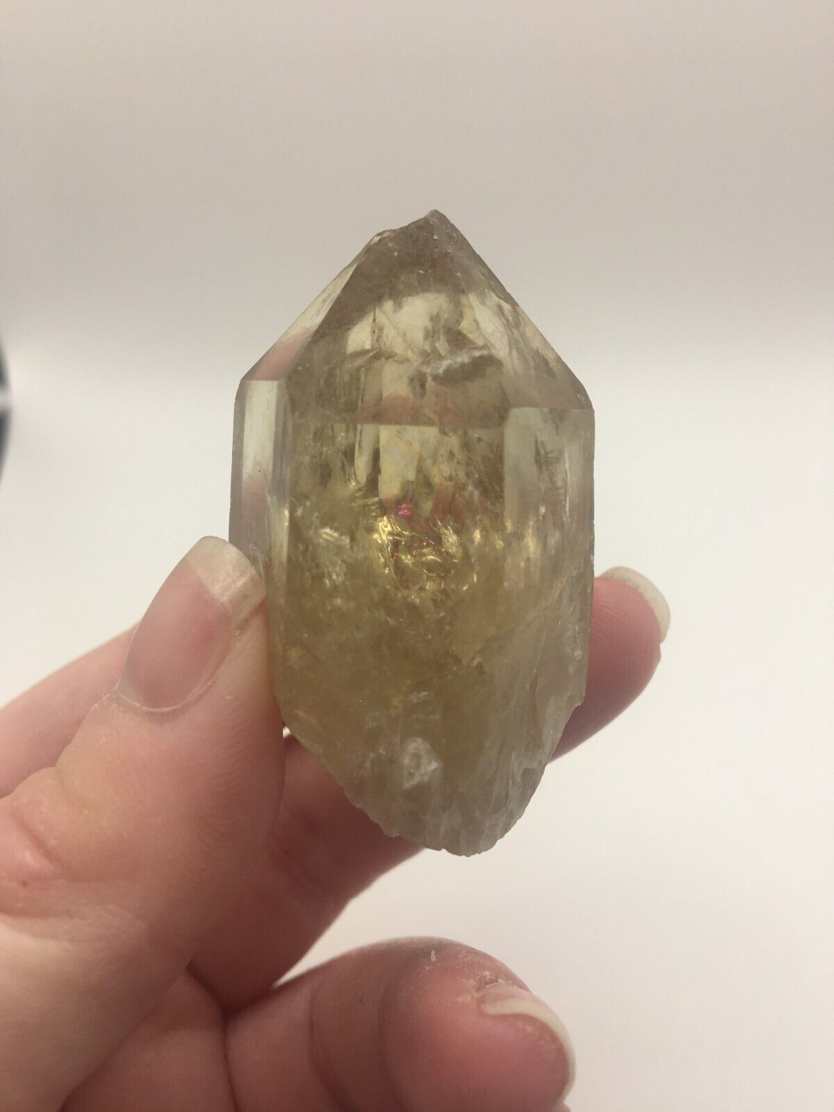 Raw Natural Kundalini Citrine 50g Crystal Mineral Raw Cluster Stone Specimen CT1