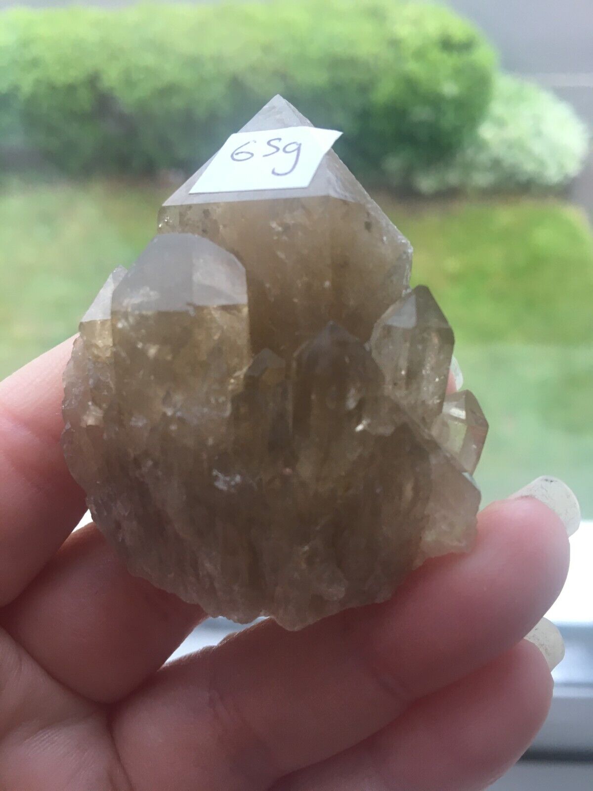 Raw Natural Kundalini Citrine 65g Quality Crystal Mineral Raw Cluster Stone Specimen