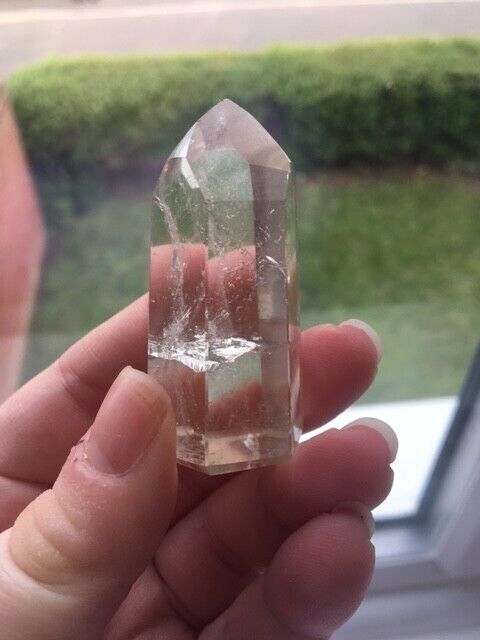 Smoky Quartz Quality Crystal 40g 5.1cm Chunky Tower Point Obelisk Healing Energy