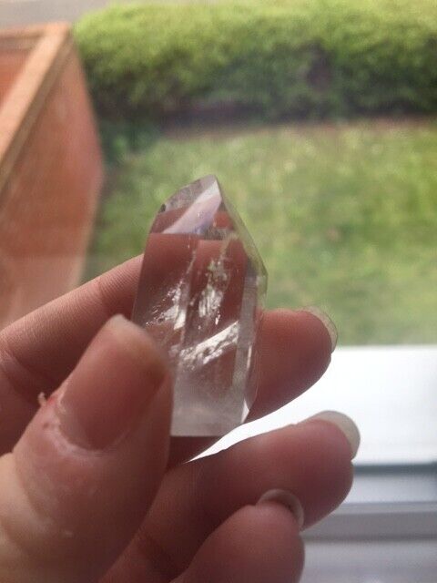 Clear Quartz Quality Crystal 20g 3.2cm Chunky Tower Point Obelisk Healing Energy