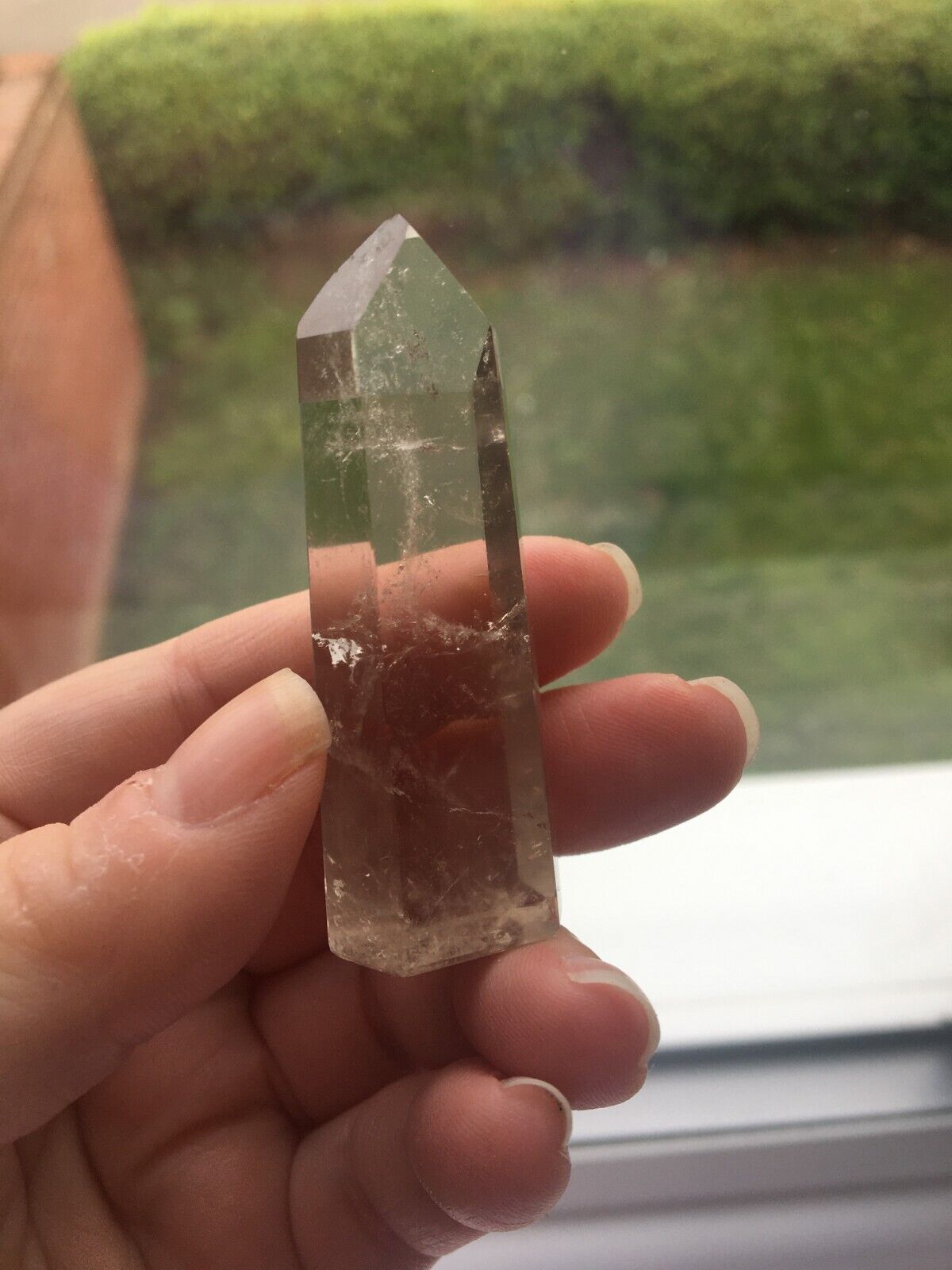 Smoky Quartz Quality Crystal 30g 5.7cm Chunky Tower Point Obelisk Healing Energy