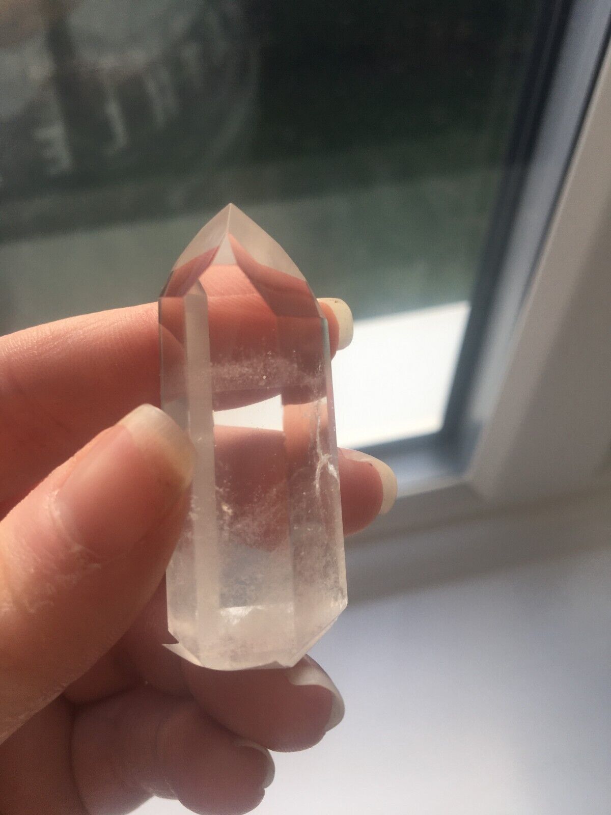 Clear Quartz Quality Crystal 25g 4.7cm Chunky Tower Point Obelisk Healing Energy