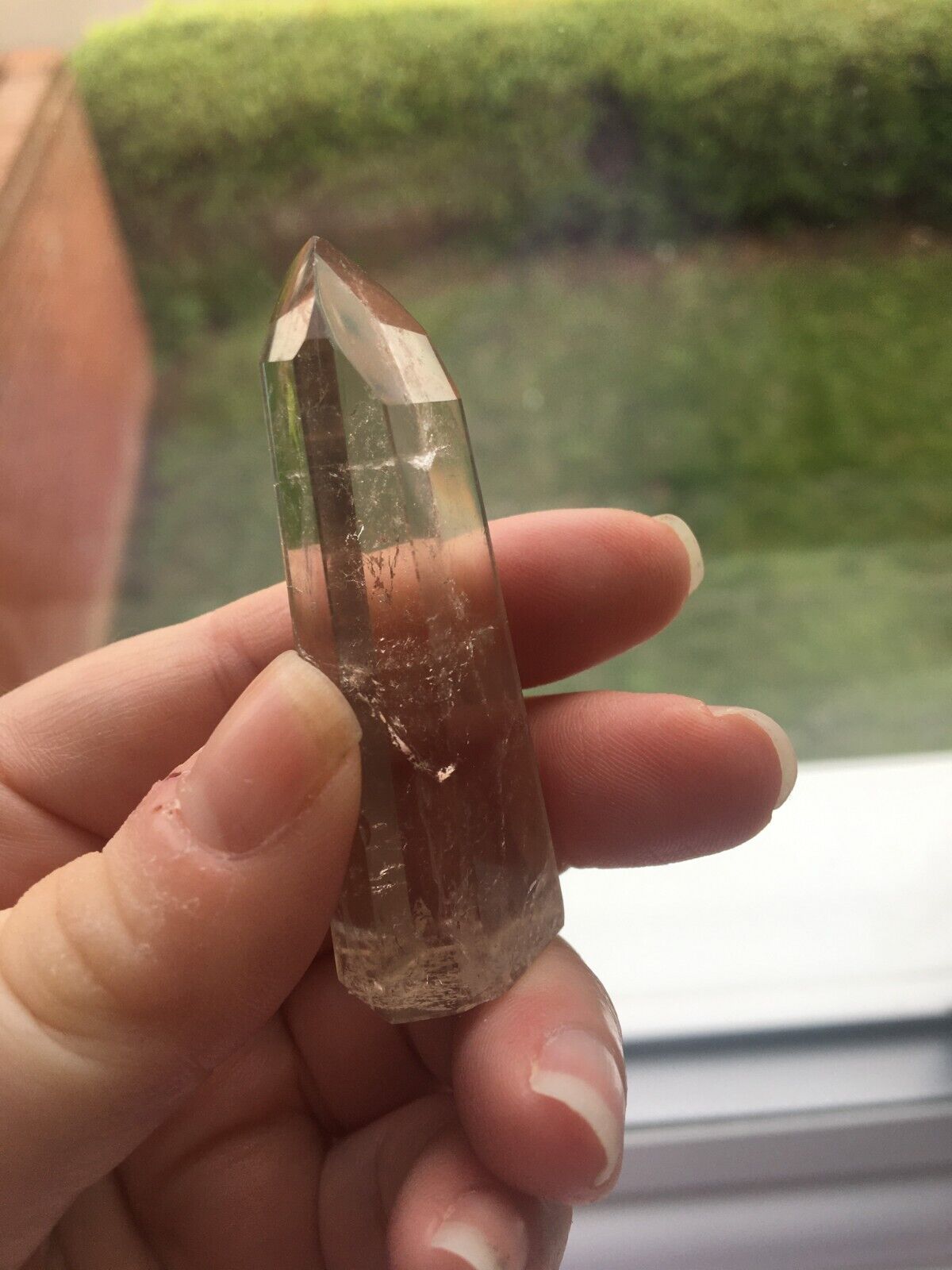 Smoky Quartz Quality Crystal 30g 5.7cm Chunky Tower Point Obelisk Healing Energy