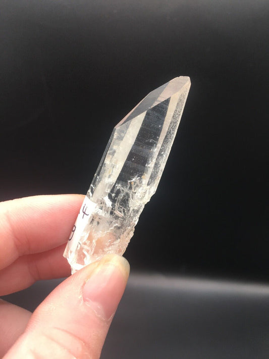 Lemurian Seed Quartz Clear Crystal Point Tower AAA Grade Mineral 5.5 cm 15g LQ4